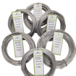 Paquete De Alambre De Aluminio Para Bonsai Felxible 6 Calibres 1.2 Kg