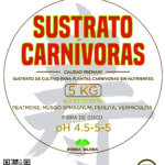 Sustrato Premium Para Plantas Carnívoras De 5 Kg